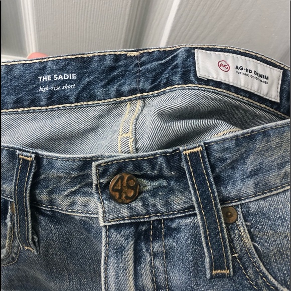 AG The Sadie Demin shorts (100% cotton) - Picture 11 of 12